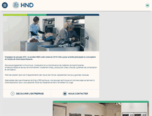 Tablet Screenshot of hnd.fr