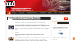 Desktop Screenshot of hnd.hr